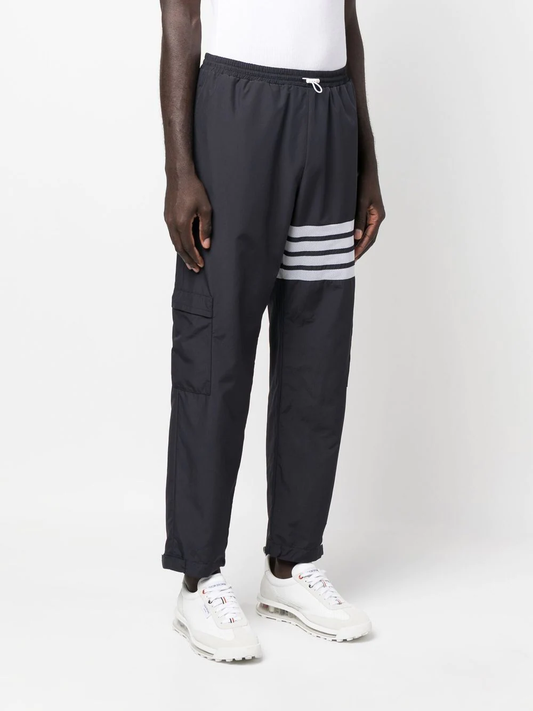 THOM BROWNE Men 4 Bar Packable Mesh Trousers