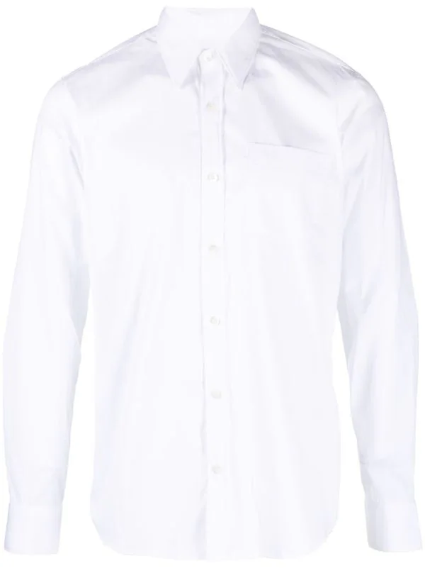 DRIES VAN NOTEN Men Cotton Poplin Shirt