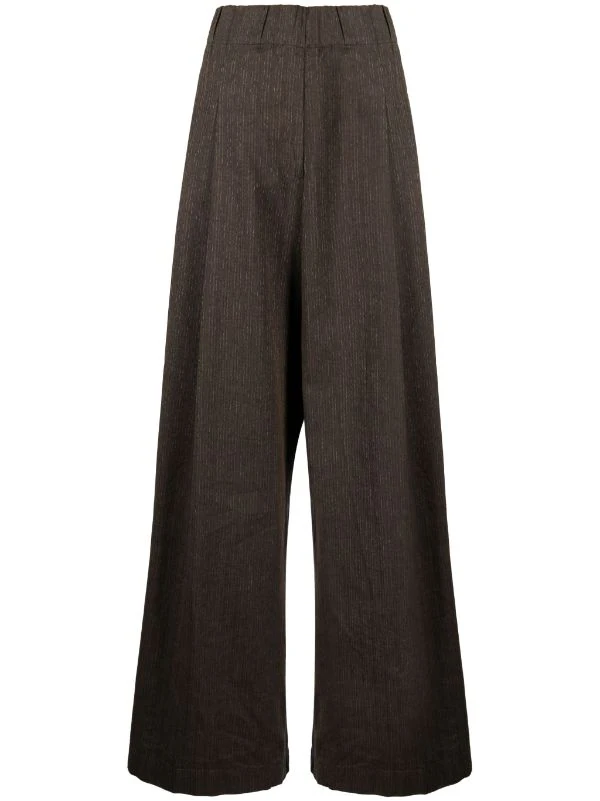 DRIES VAN NOTEN Women Herringbone Stretch Trouser