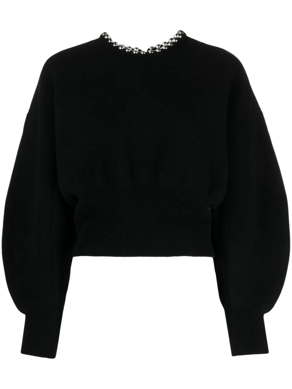 ALEXANDER WANG Women Pullover With Ball Chain Necklace