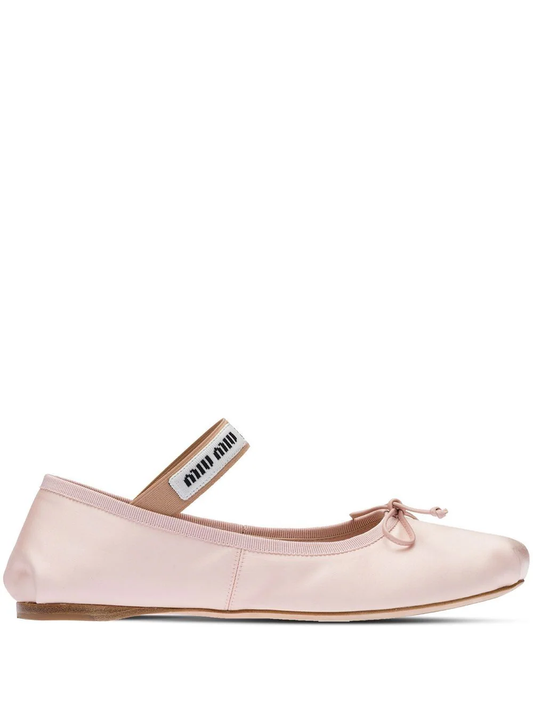 MIU MIU Women Satin Ballerinas