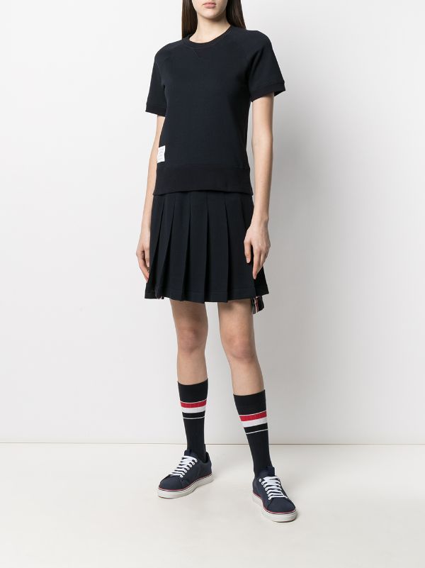 THOM BROWNE Women Short Sleeves Sweatshirt Top