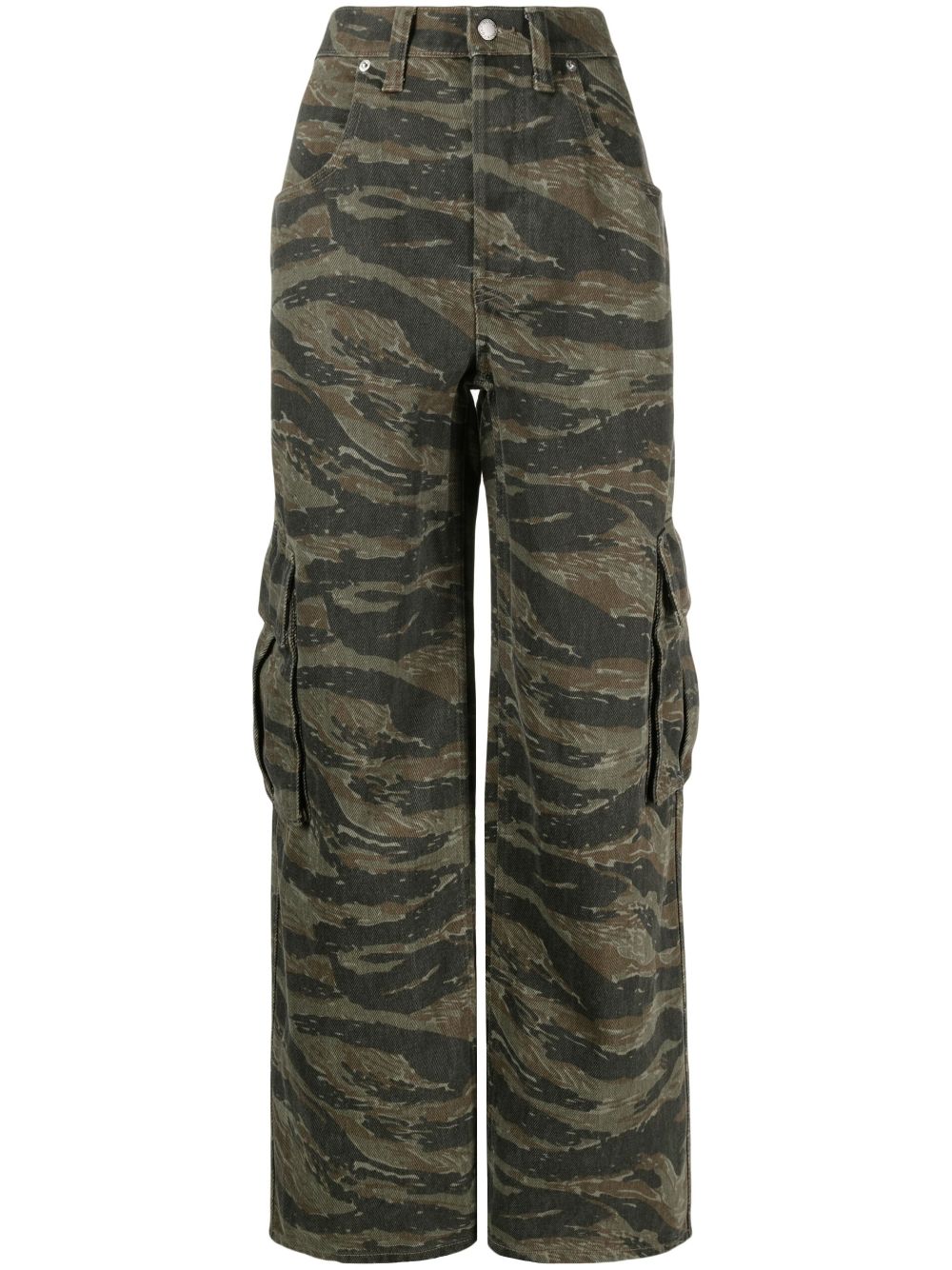 ALEXANDER WANG Women Camo Bagged Out Pocket Jean