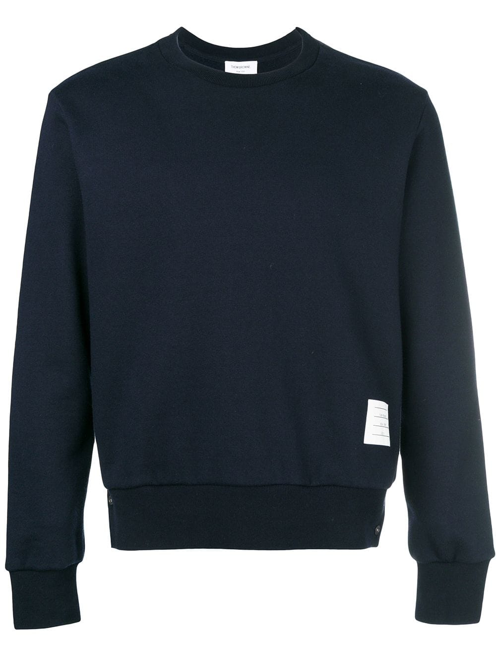 THOM BROWNE Men Classic Center Back Stripe Crewneck Pullover