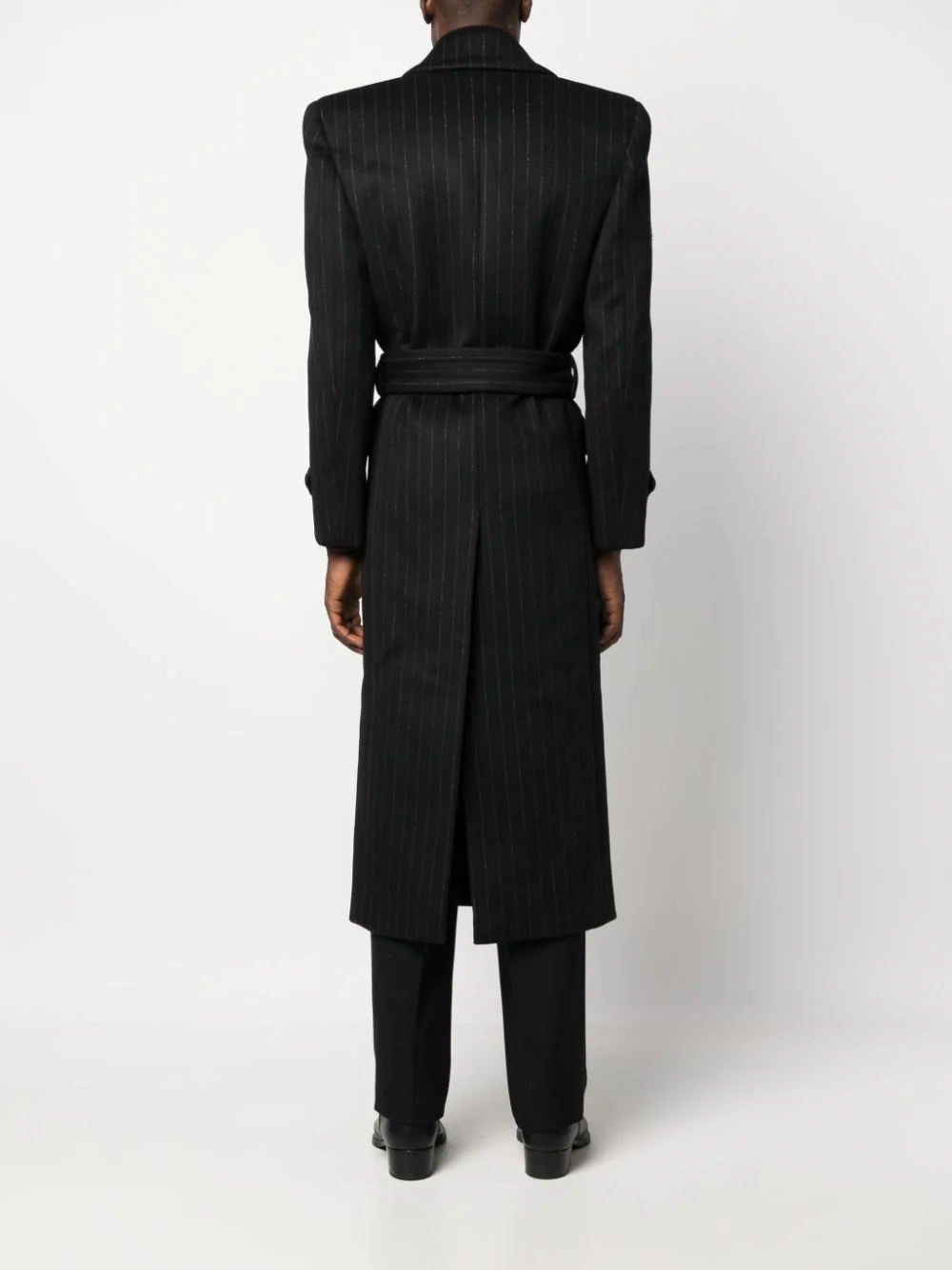 SAINT LAURENT Men Trench Wool Coat