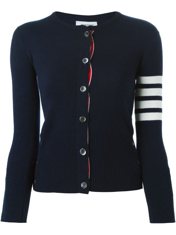 THOM BROWNE Women Classic Cashmere Crewneck Cardigan