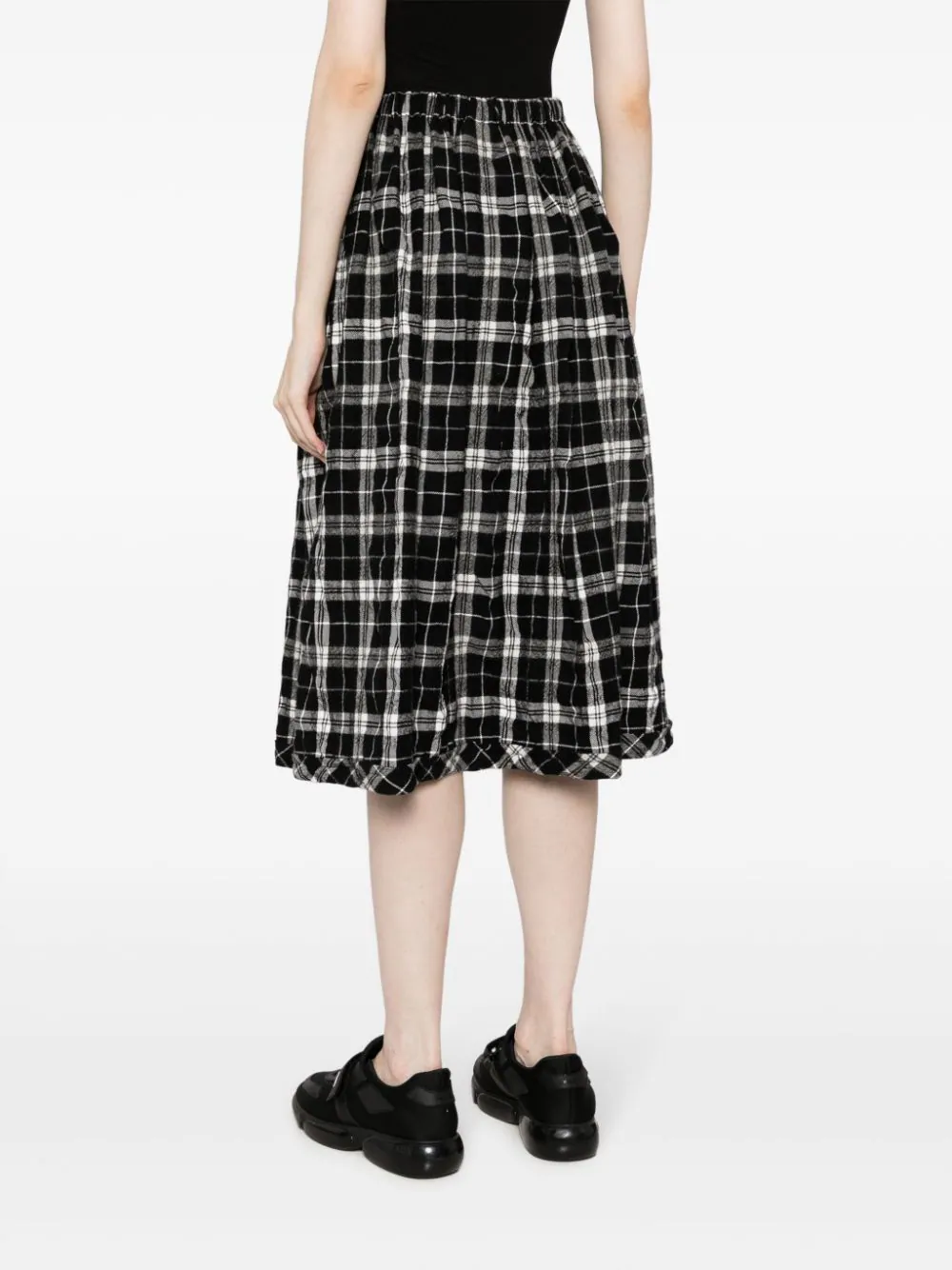 TAO COMME DES GARCONS Women Flannel Wool Cotton Skirt