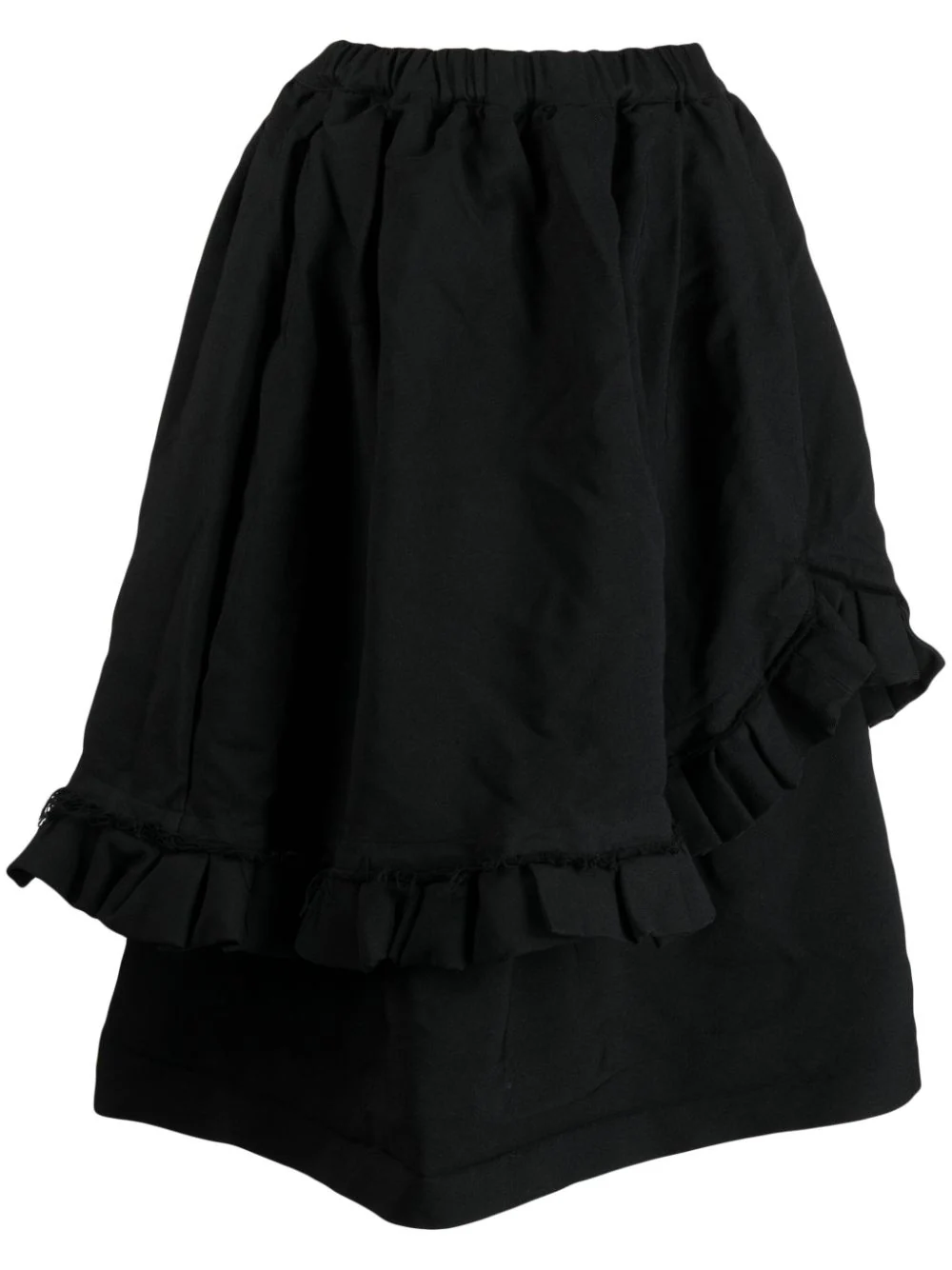 COMME DES GARCONS COMME DES GARCONS Women Ruffle Trim Skirt