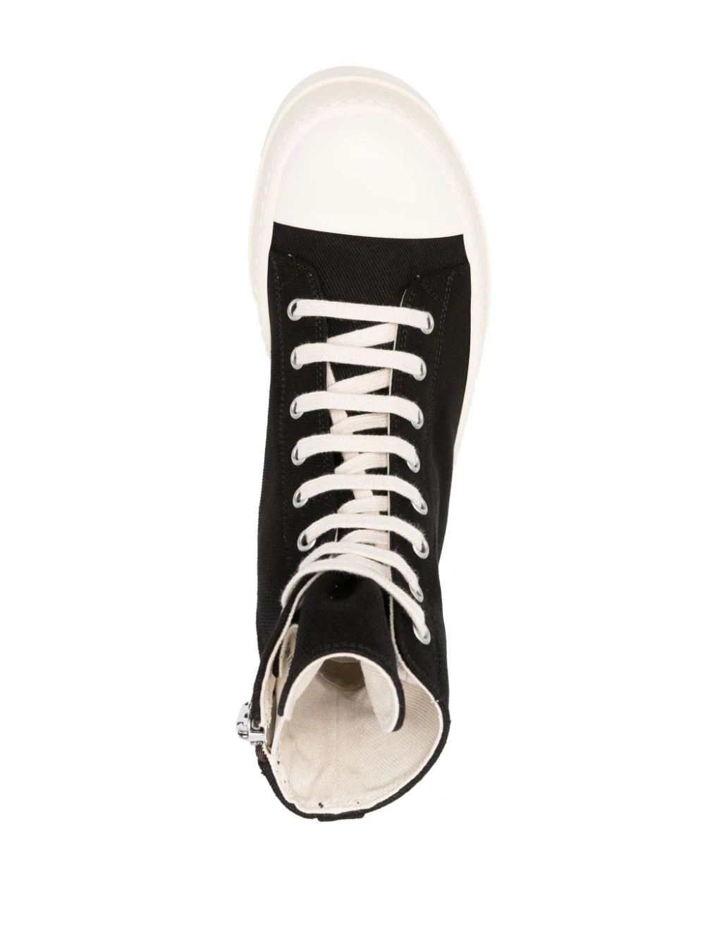 RICK OWENS DRKSHDW Women Mega Bumper Sneakers 911 BLACK/MILK/MILK