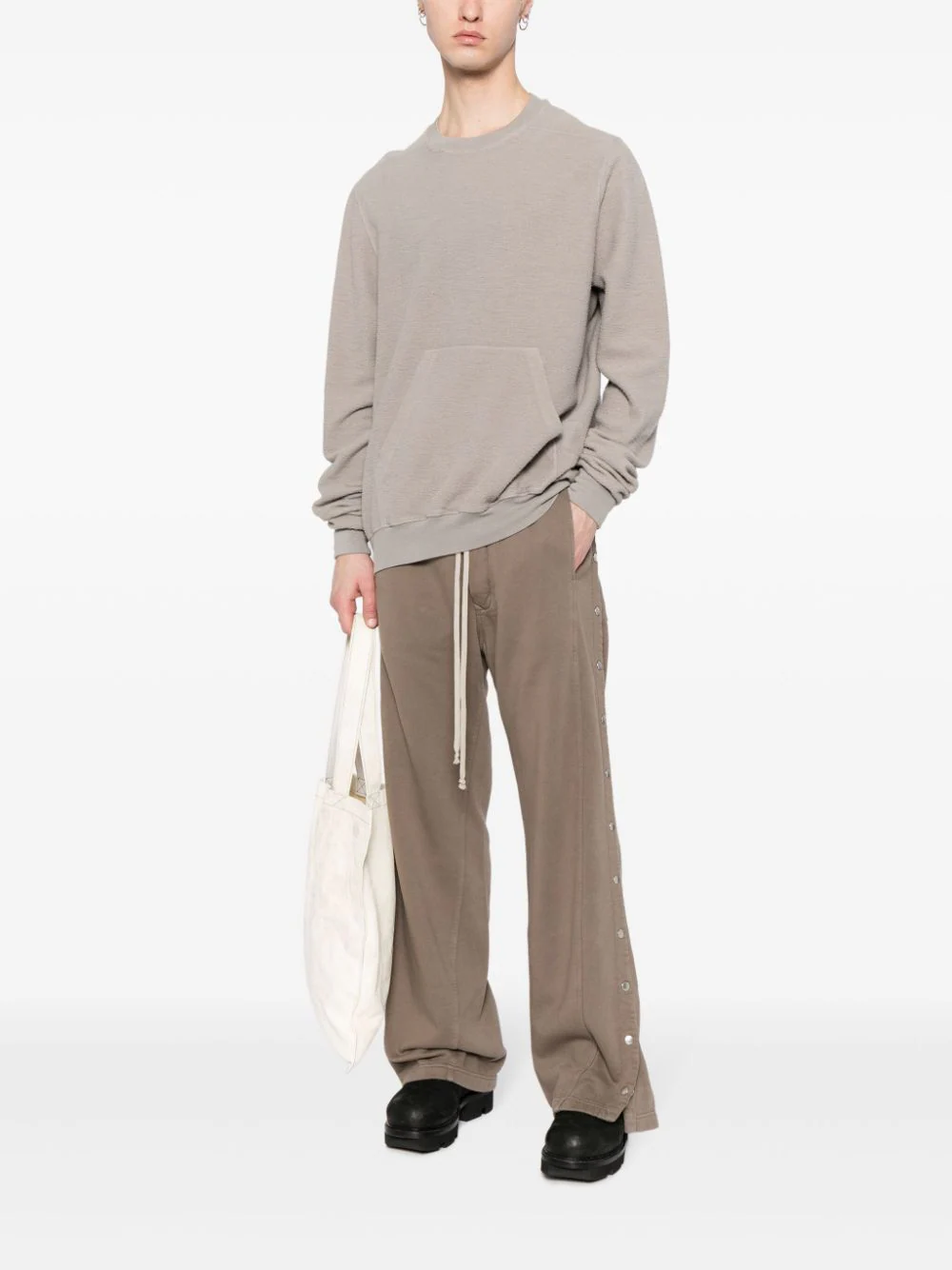 RICK OWENS DRKSHDW Men Heavy Cotton Pusher Pants