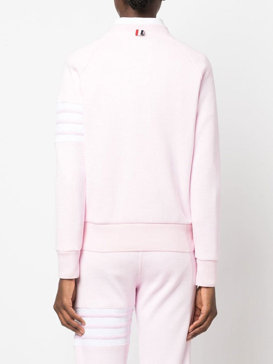 THOM BROWNE Women 4 Bar Crewneck Pullover