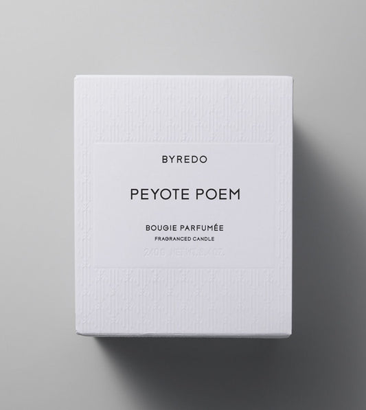 BYREDO Peyote Poem Fragrance Candle