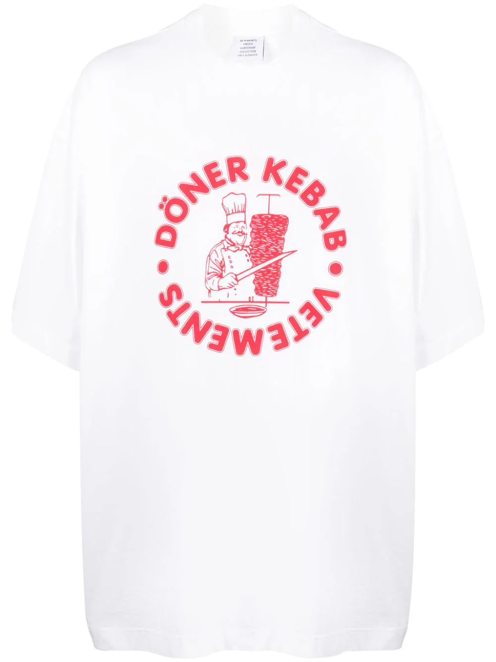 VETEMENTS Unisex Doner Kebap T-Shirt