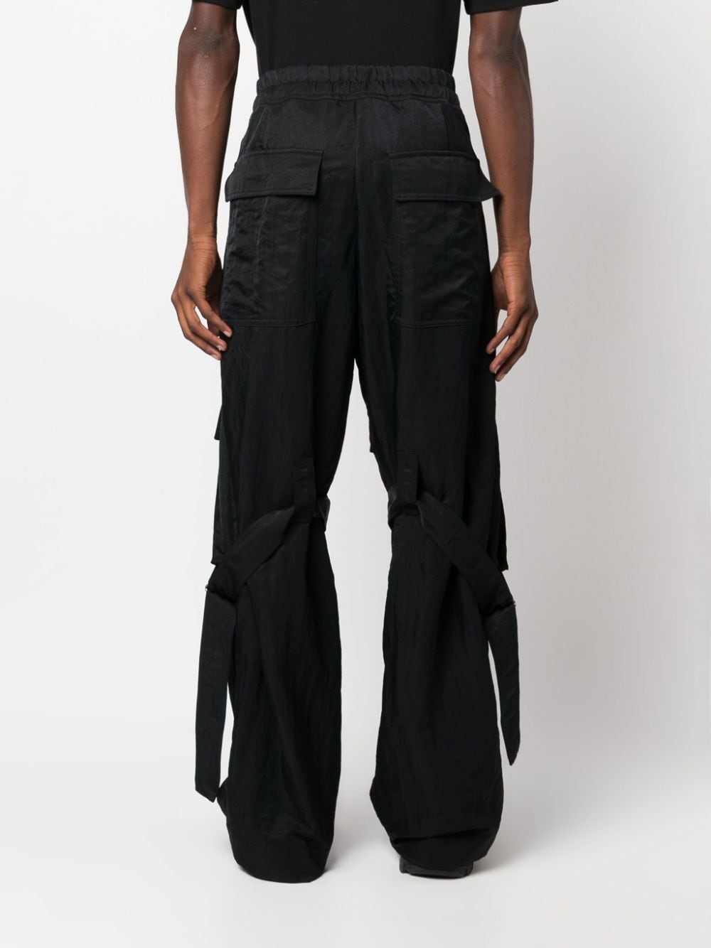 DRIES VAN NOTEN Men Shiny Water Repellent Pants