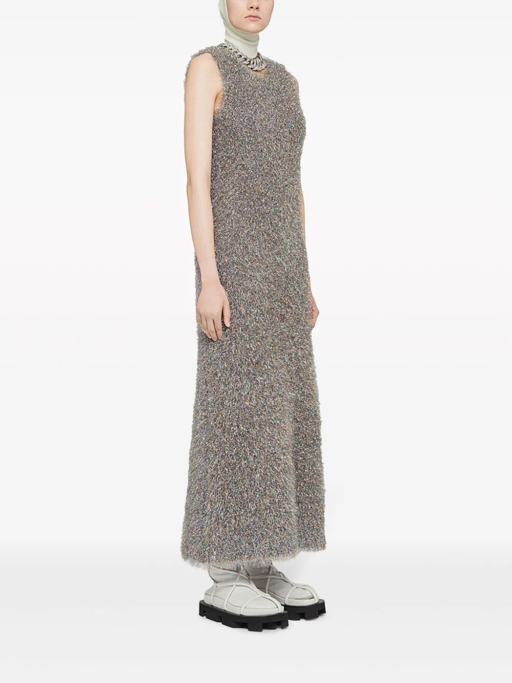 JIL SANDER Women double face multicolor sleeveless dress