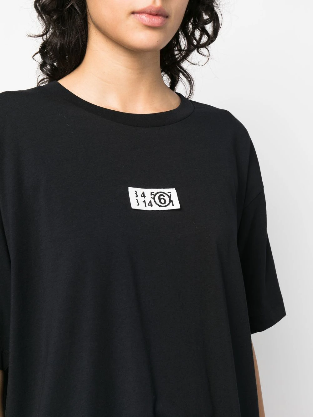 MM6 Women Printed Box Logo T