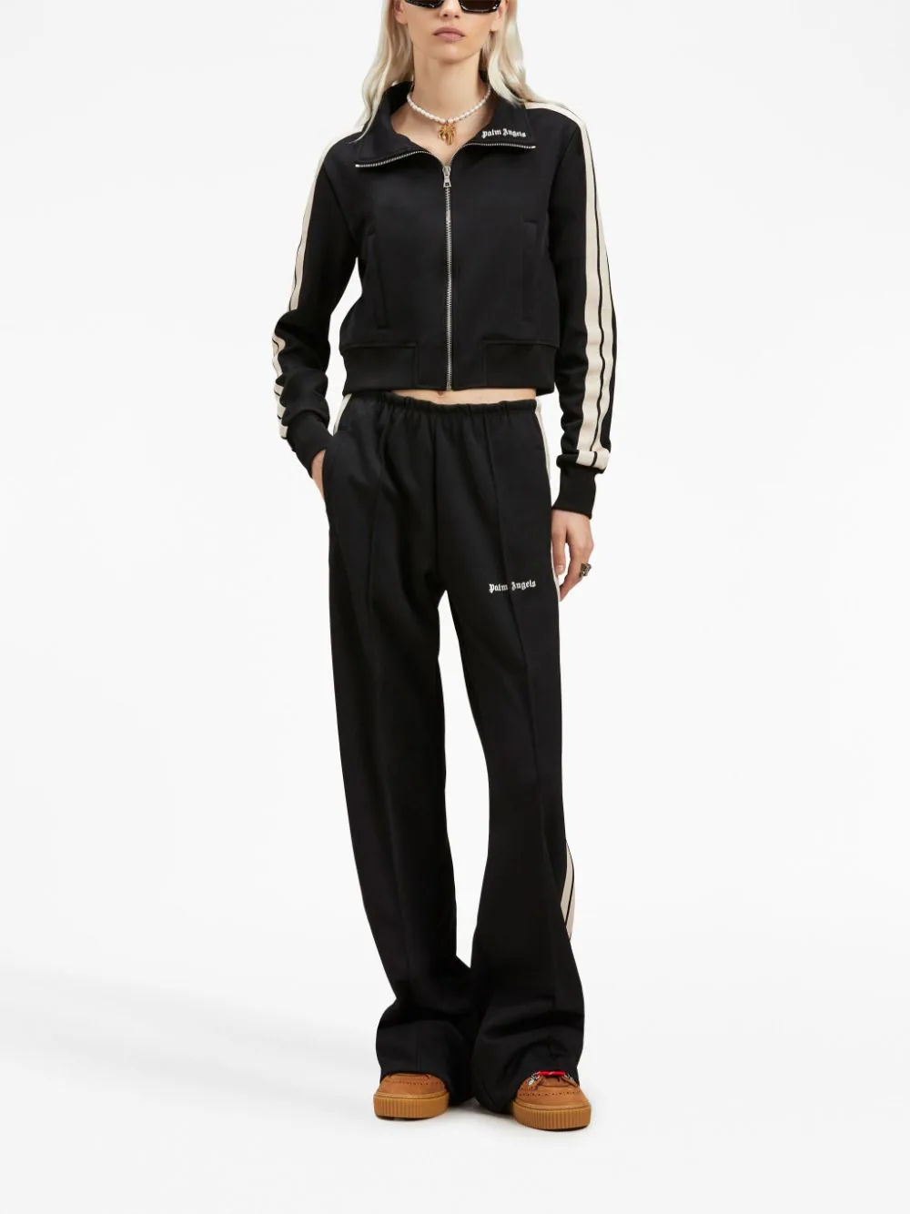 PALM ANGELS Women Classic Loose Track Pants