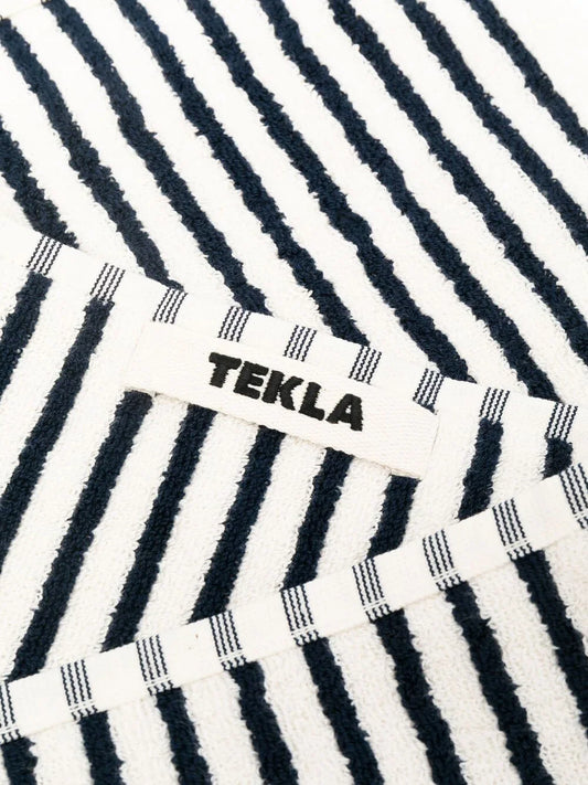 TEKLA Striped Organic Cotton Hand Towel