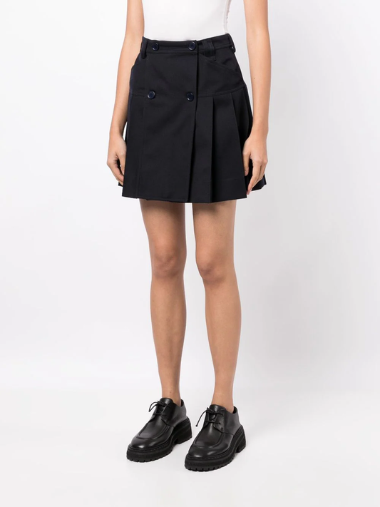 SIMONE ROCHA Women Pleated Mini Kilt Skirt