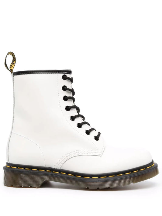 DR. MARTENS 1460 Smooth Leather Lace Up Boots