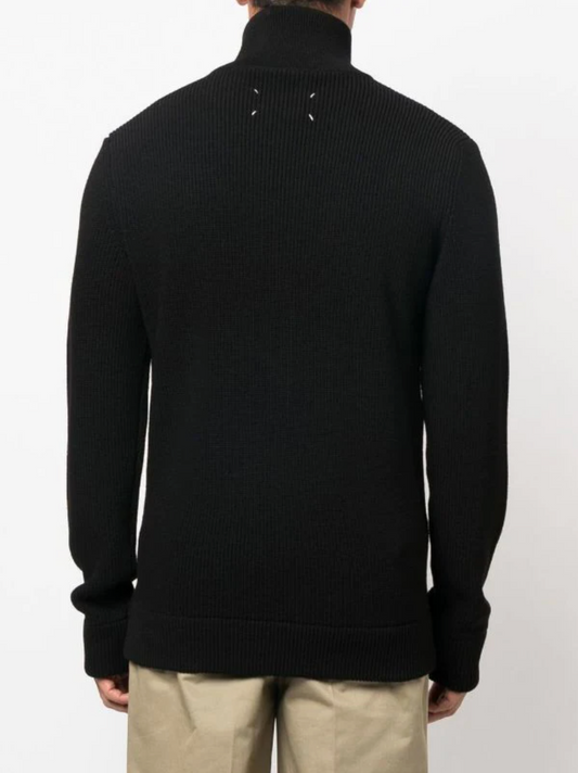 MAISON MARGIELA Men Knit Zip-up Cardigan