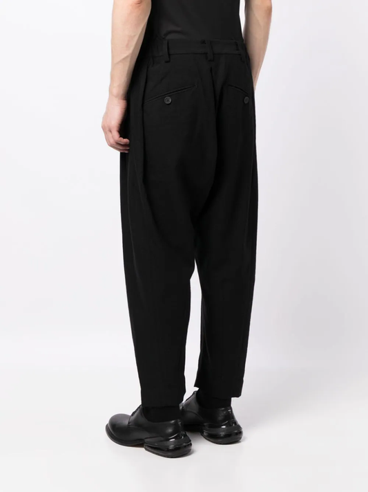 ZIGGY CHEN Men Tapered Drop Crotch Pants