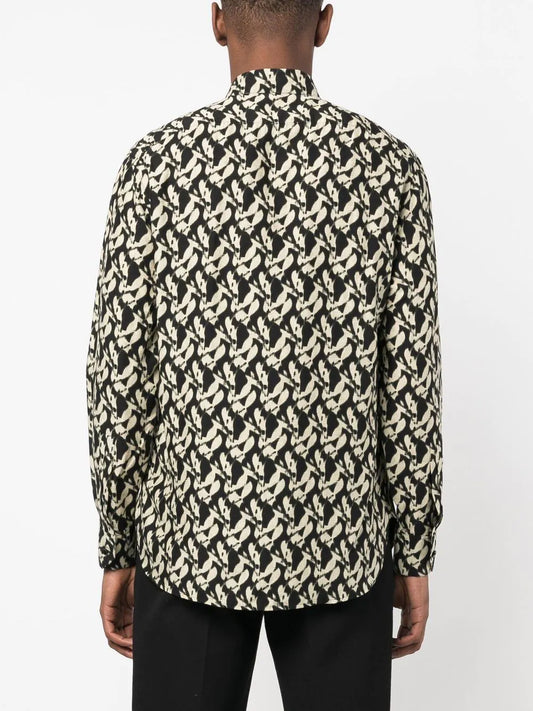 SAINT LAURENT Men Chemise Printed Shirt