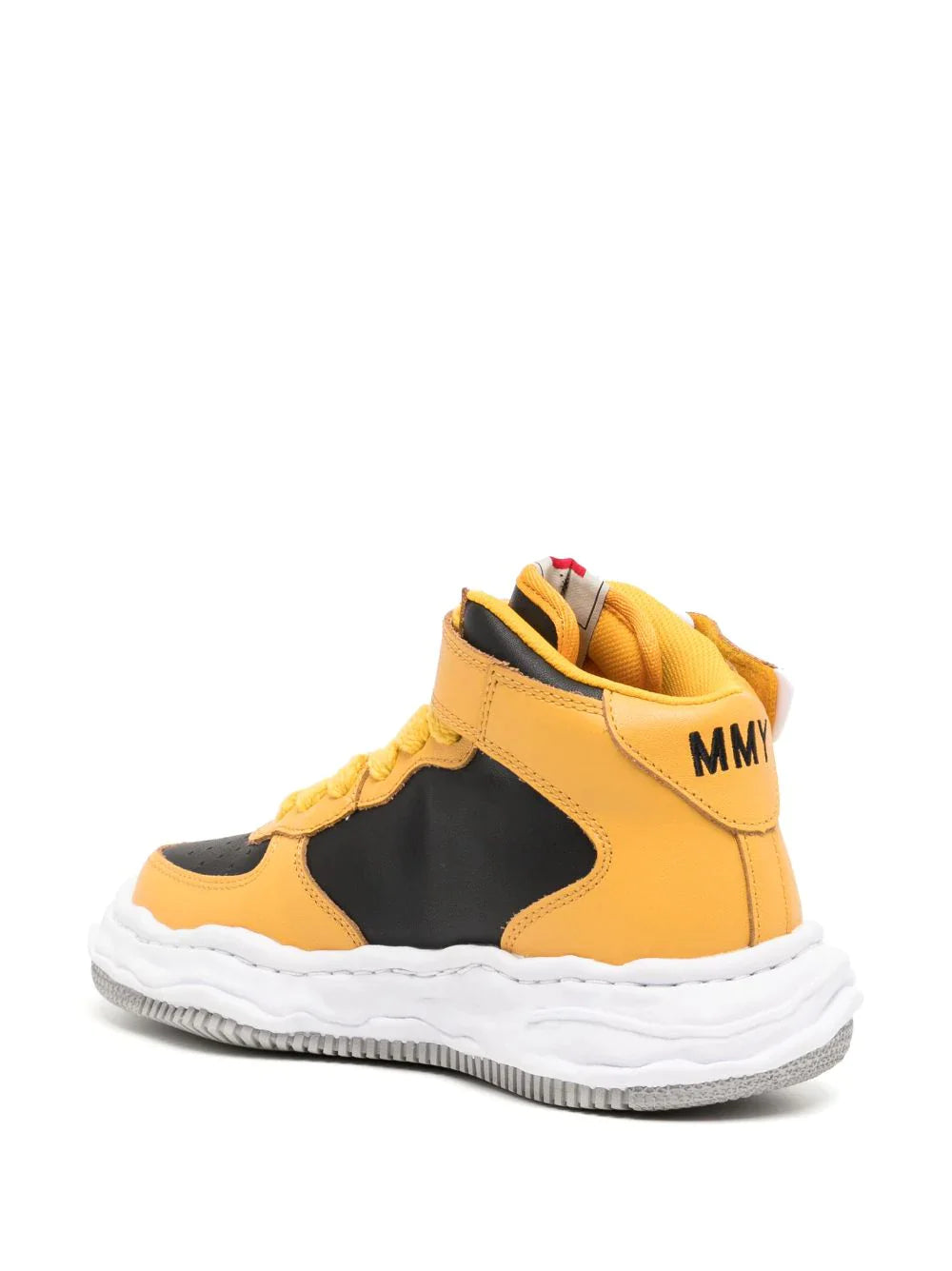 MAISON MIHARA YASUHIRO Wayne Leather High Top Sneakers