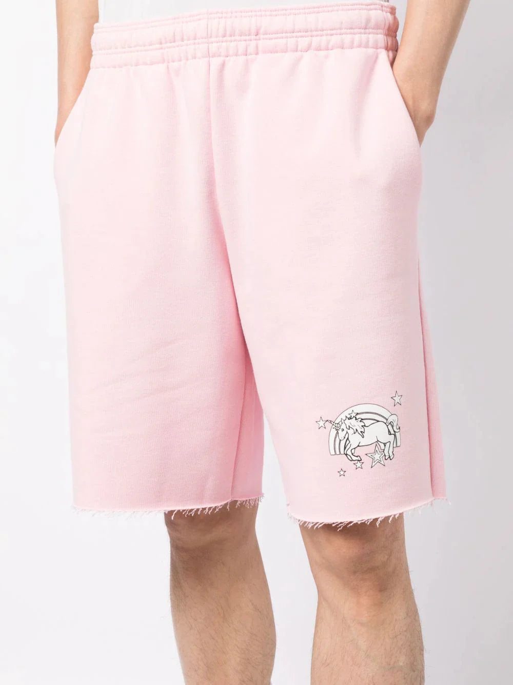 VETEMENTS UNISEX MAGIC UNICORN SHORTS