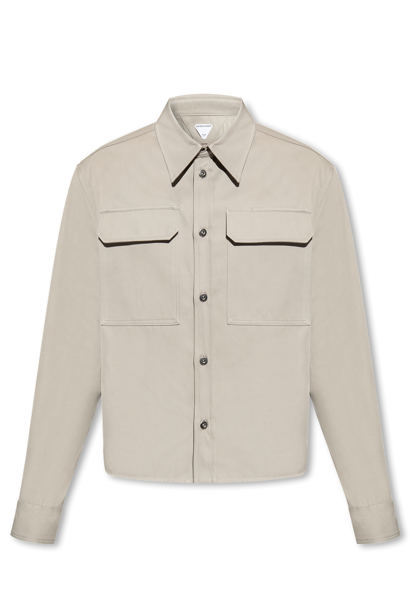 BOTTEGA VENETA Men Cotton Twill Shirt