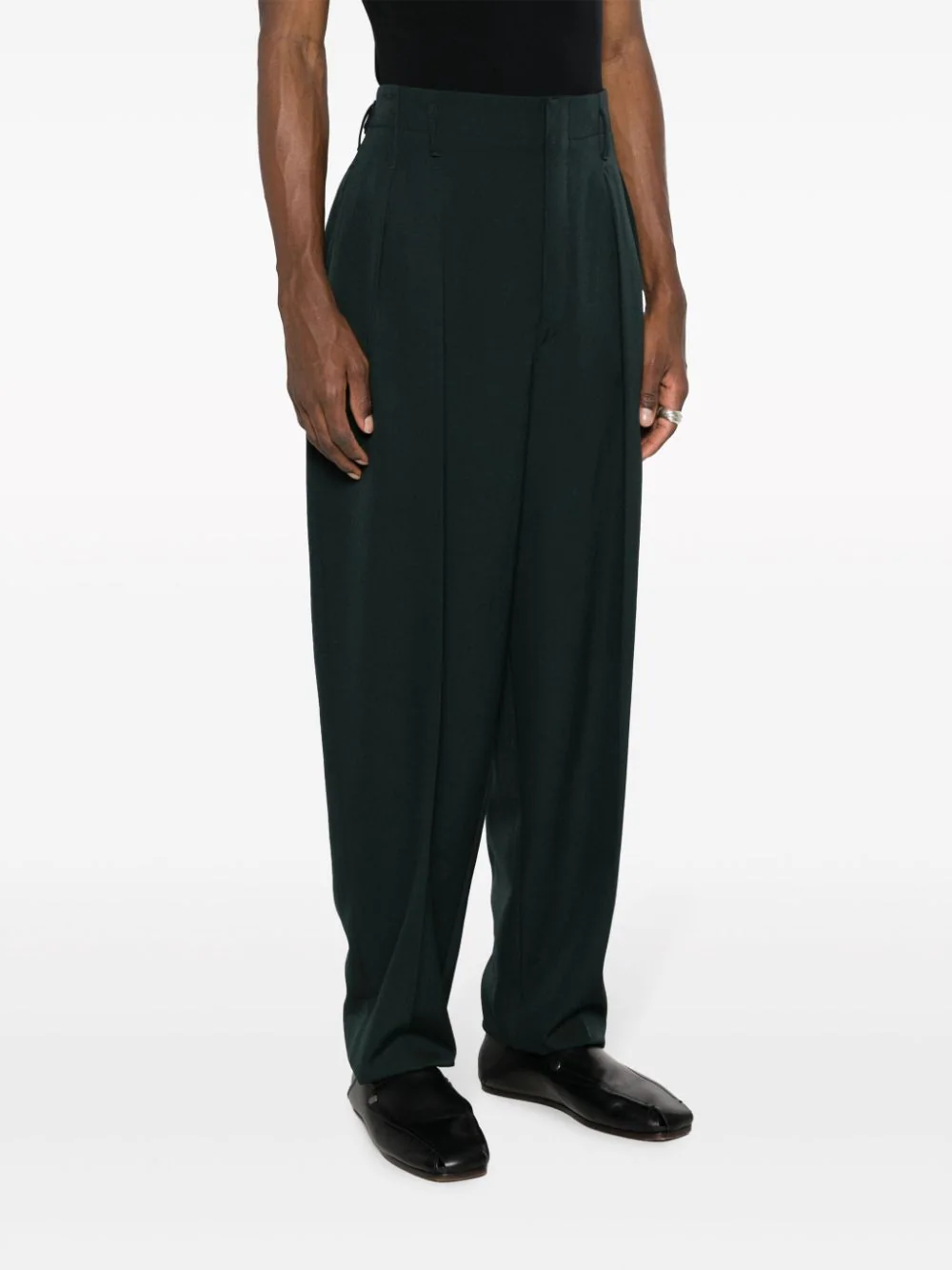 LEMAIRE Men Pleated Tappered Pants