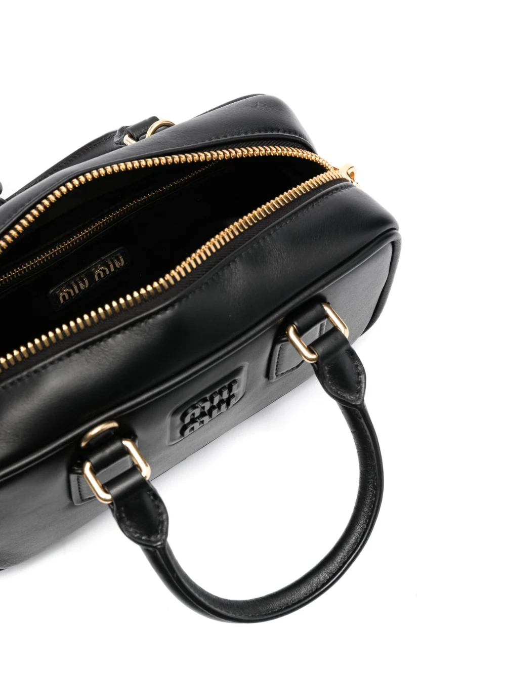 MIU MIU Women Mini Leather Top Handle Bag