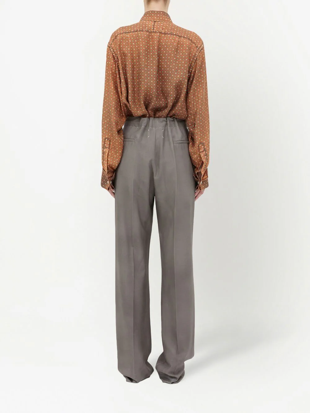 MAISON MARGIELA Women Drawstring Wool Pants