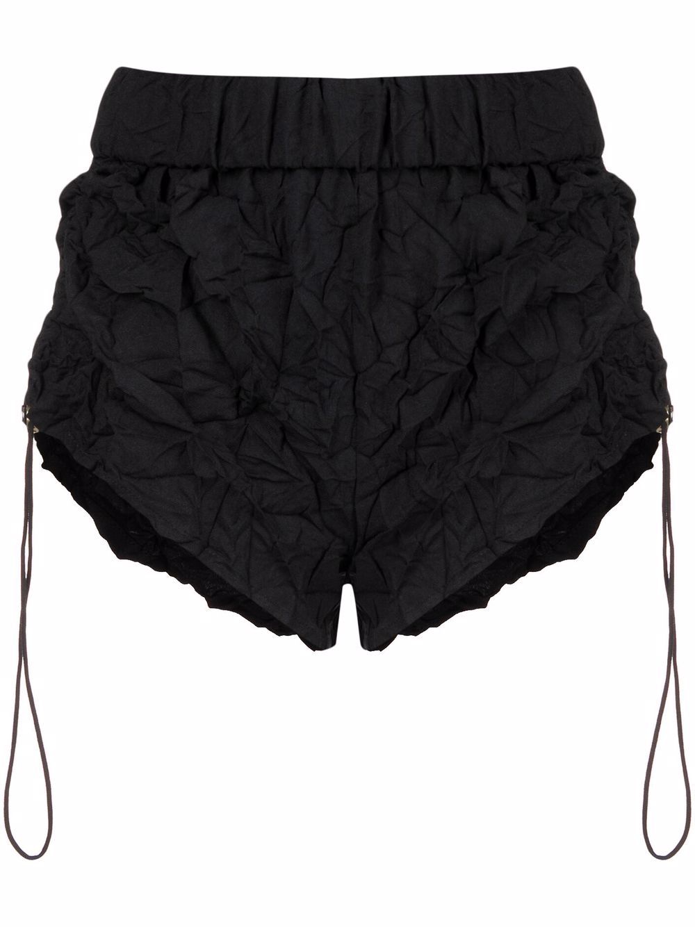 DION LEE WOMEN ROLLED CRINKLE SHORT