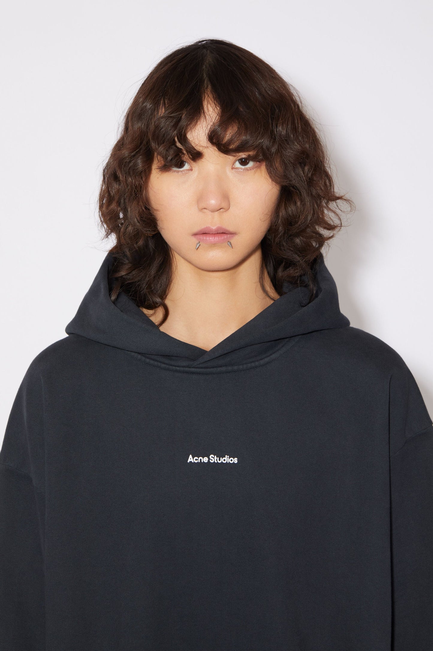 ACNE STUDIO Women Stamp Logo Hoodie