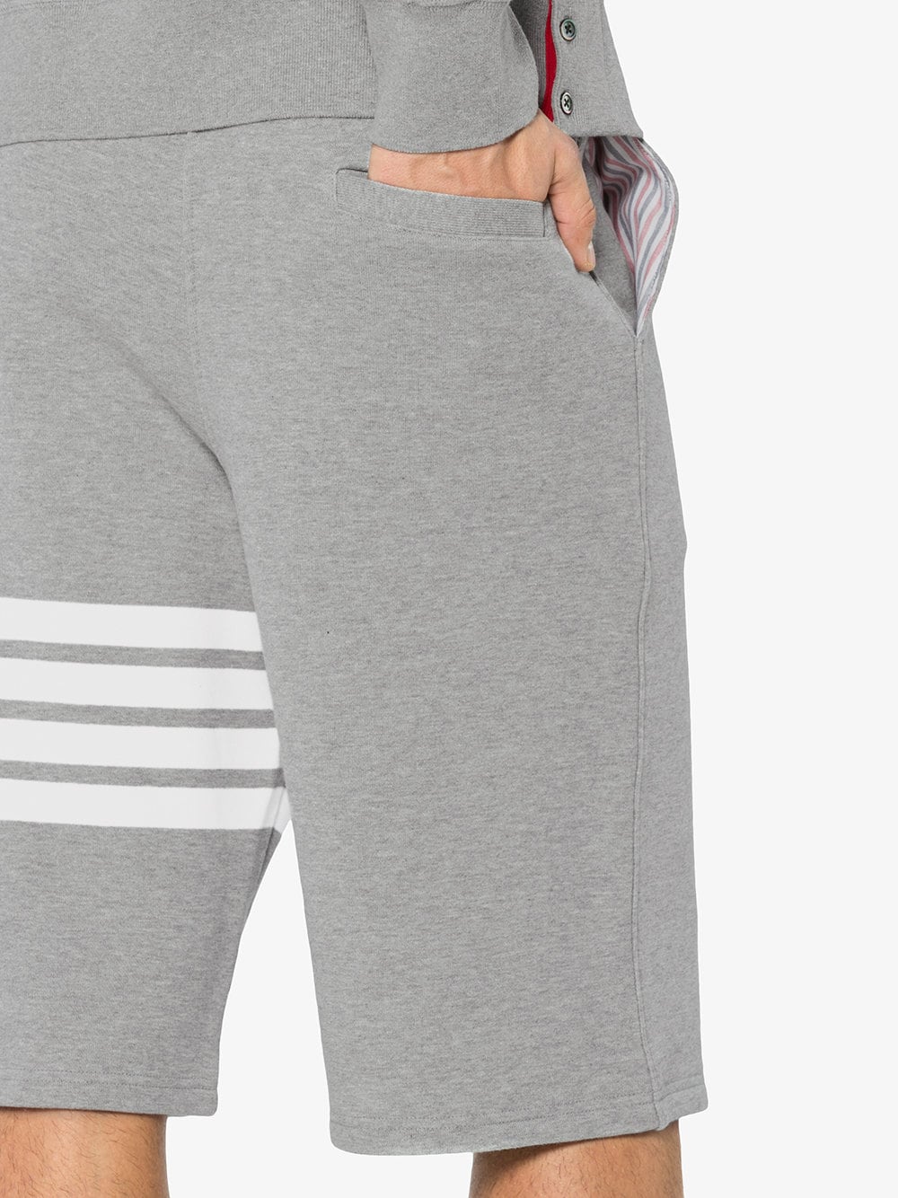 THOM BROWNE Men 4 Bar Classic Sweatshorts