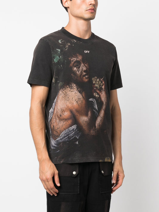 OFF-WHITE Men Bacchus Slim SS Tee