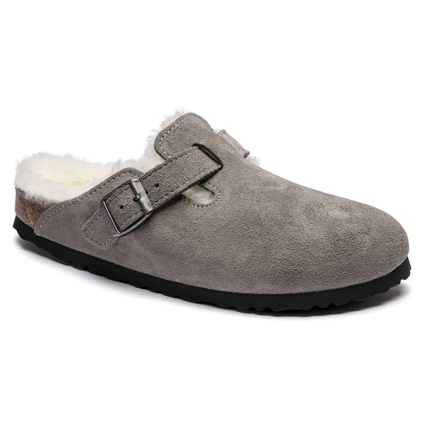 BIRKENSTOCK WOMEN BOSTON SHEARLING SANDALS