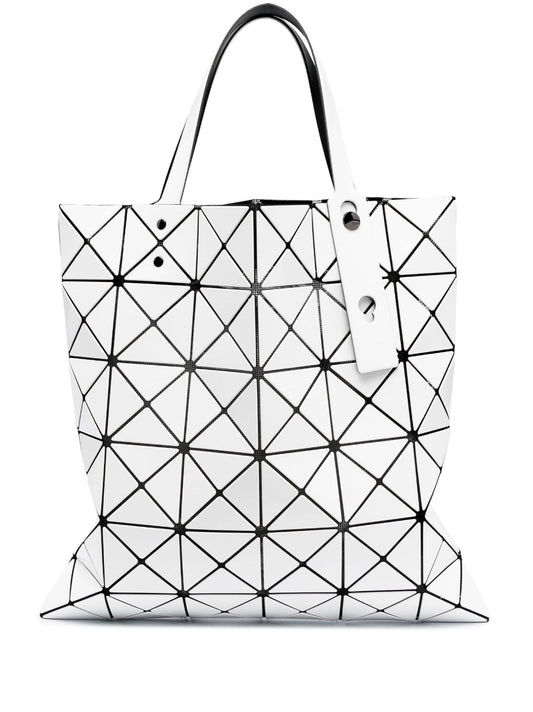 BAO BAO ISSEY MIYAKE 6*6 TOTE WHITE