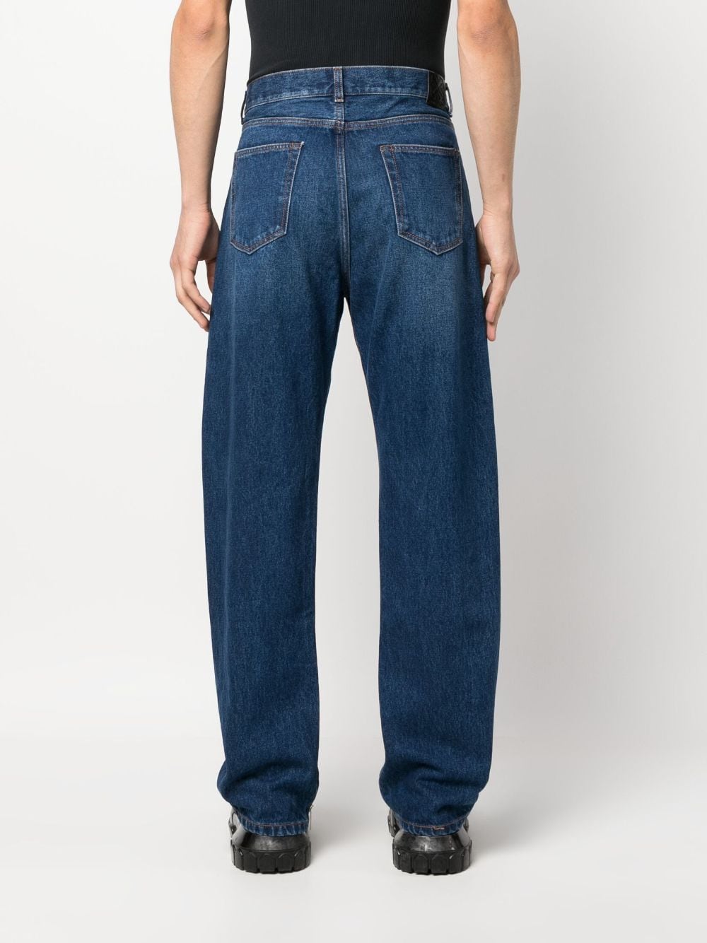 OFF-WHITE Men Arrow Tab Zip Detail Skate Jeans