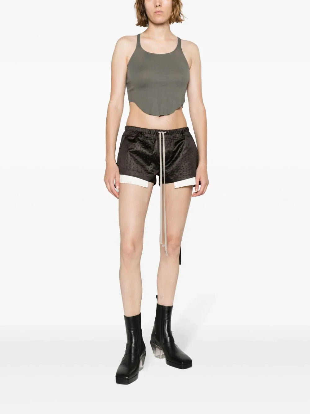 RICK OWENS DRKSHDW Women Basic Tank Cropped