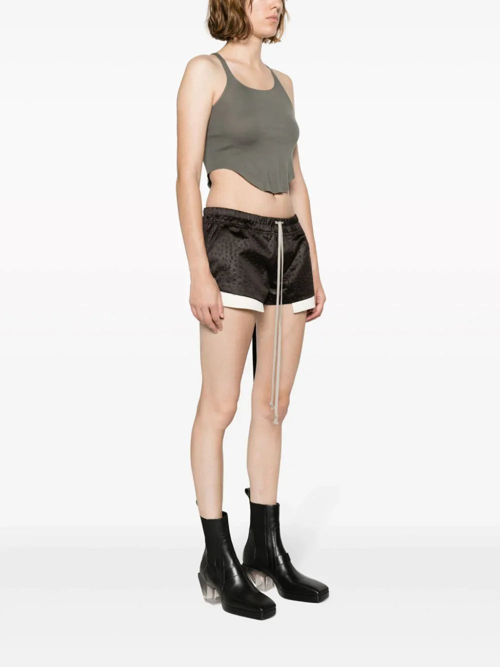 RICK OWENS DRKSHDW Women Basic Tank Cropped