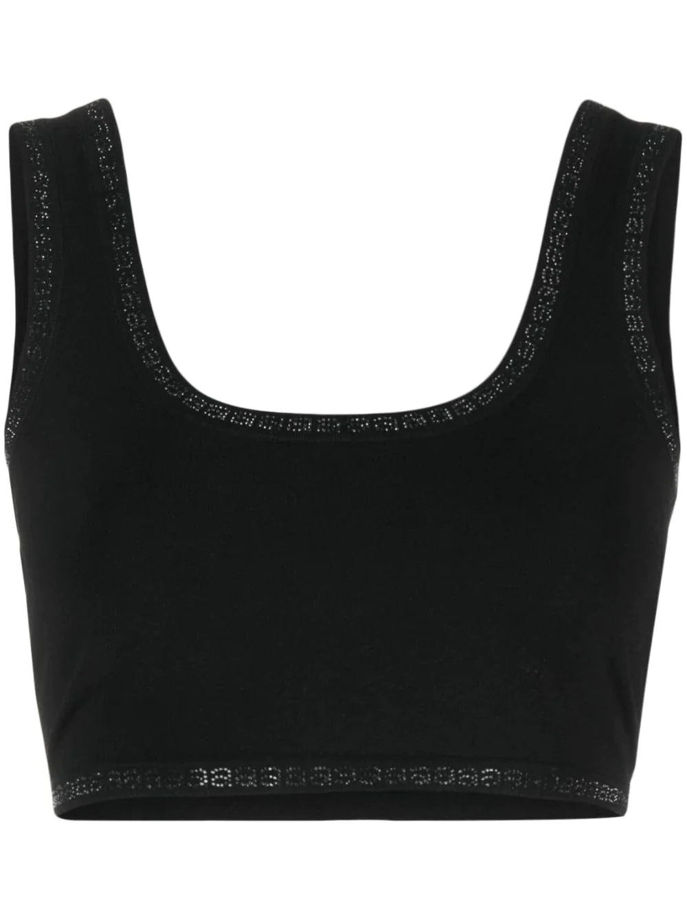 ALEXANDER WANG Women Crystal A Trim Bra Top