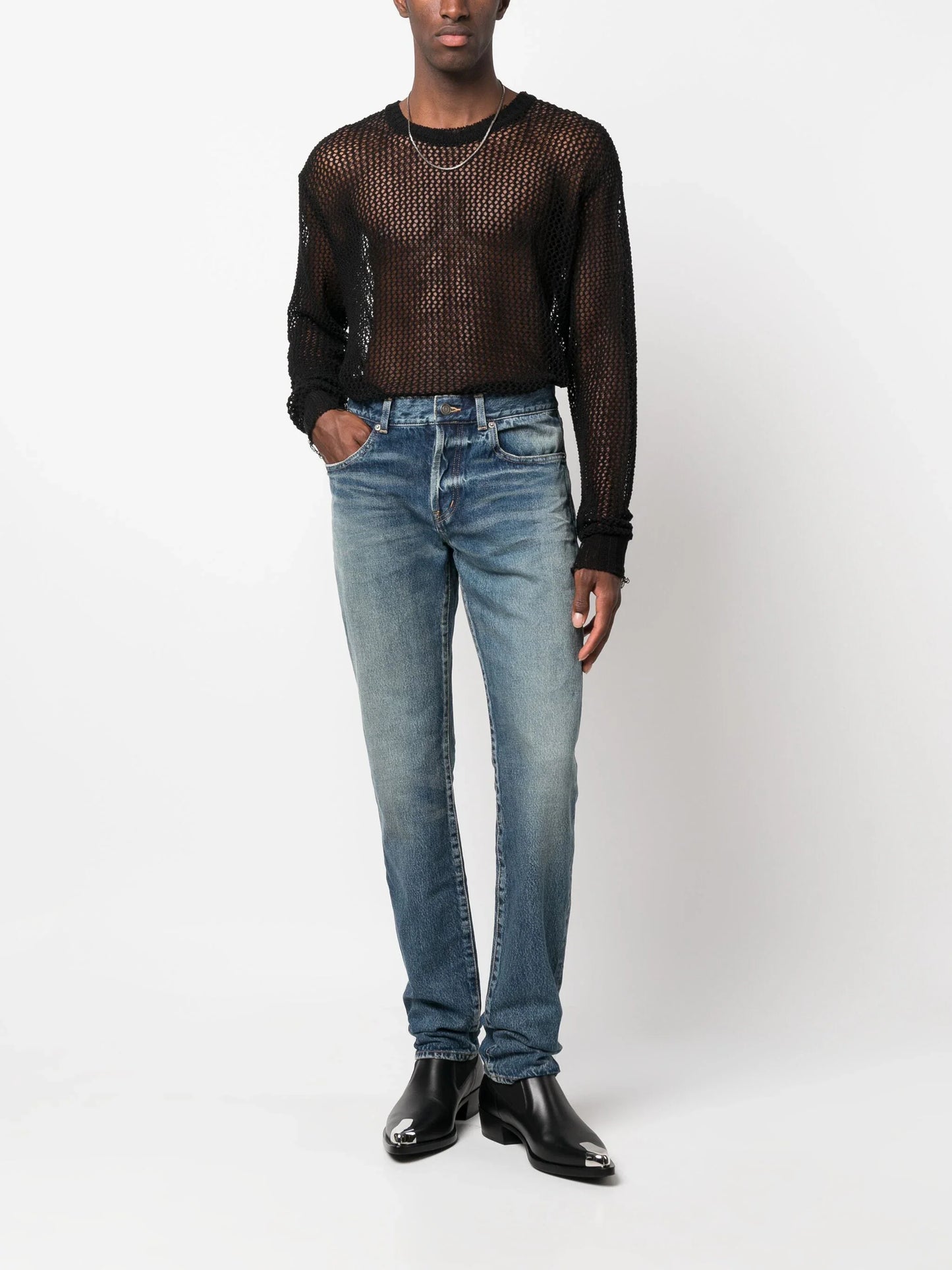 SAINT LAURENT Men Slim Fit Jeans