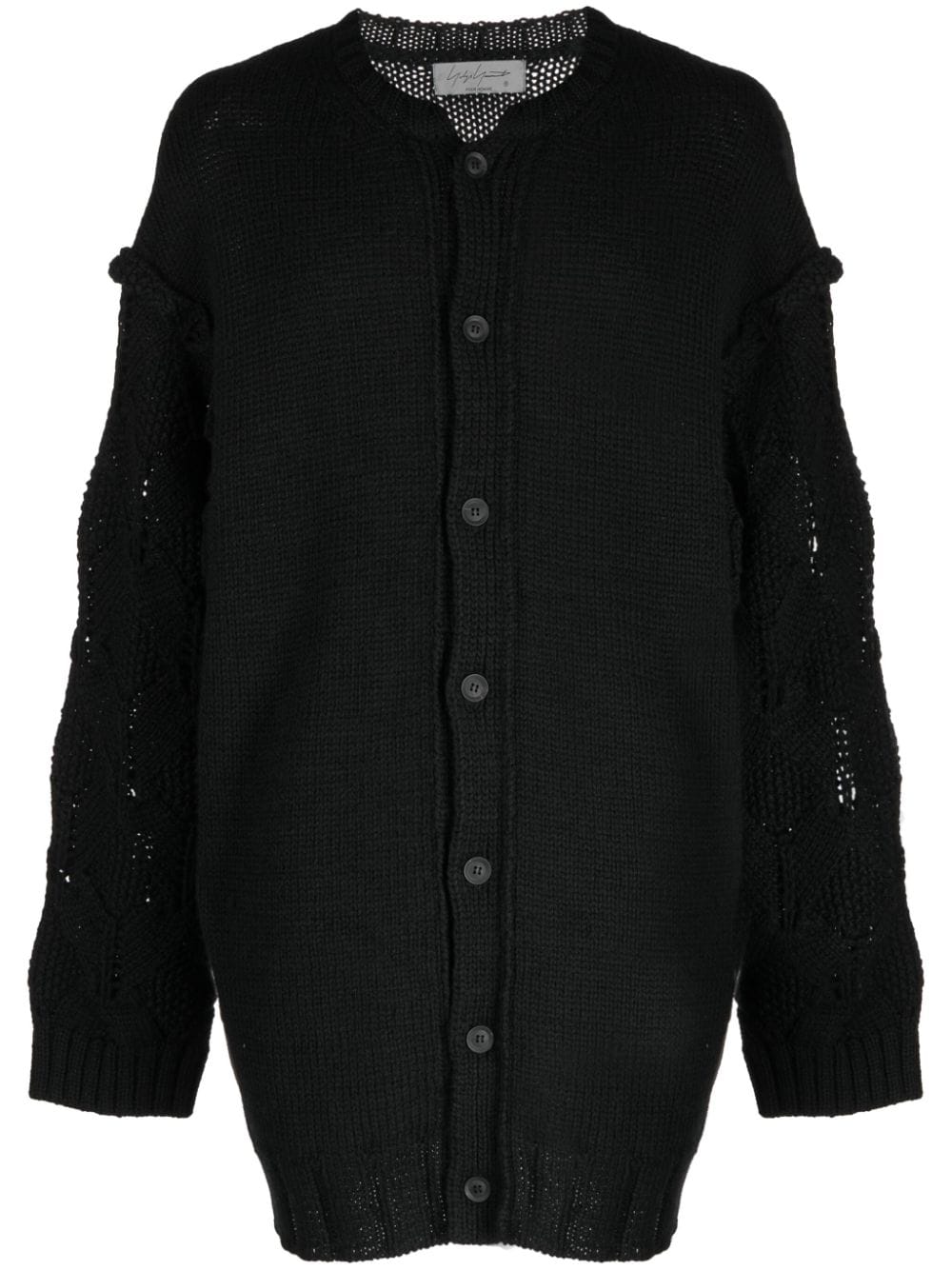 YOHJI YAMAMOTO POUR HOMME Sleeve Designed Cardigan