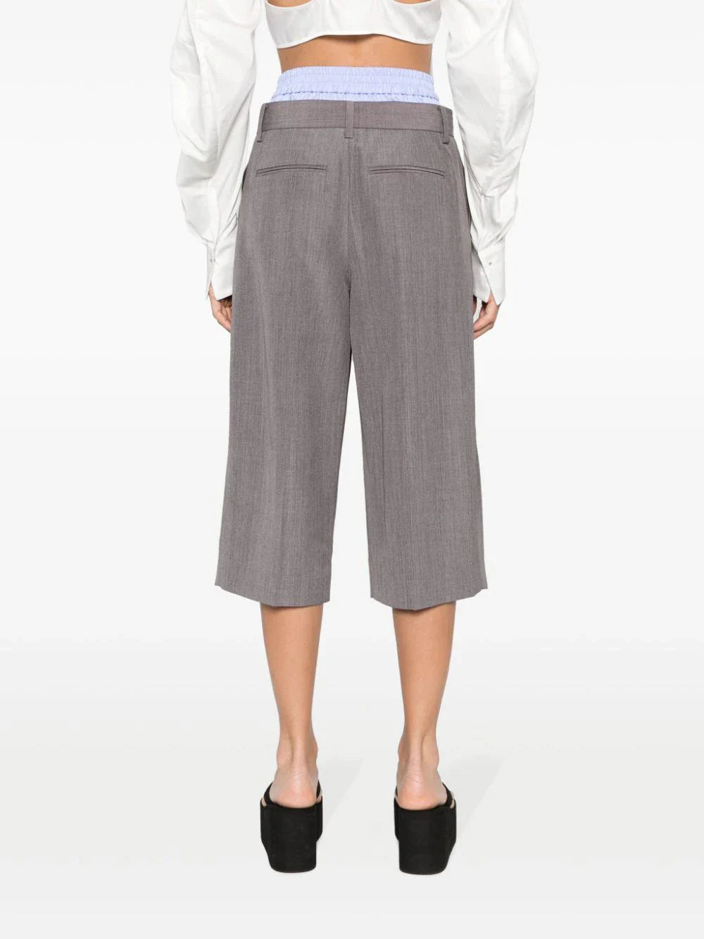 ALEXANDER WANG Women Tailored Culotte With Exposed Boxer