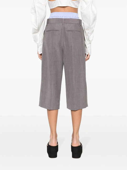 ALEXANDER WANG Women Tailored Culotte With Exposed Boxer