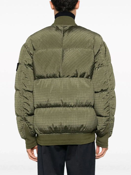 STONE ISLAND Men Down Bomber Jacket