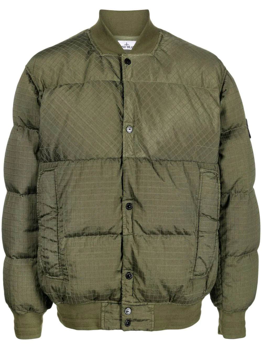 STONE ISLAND Men Down Bomber Jacket