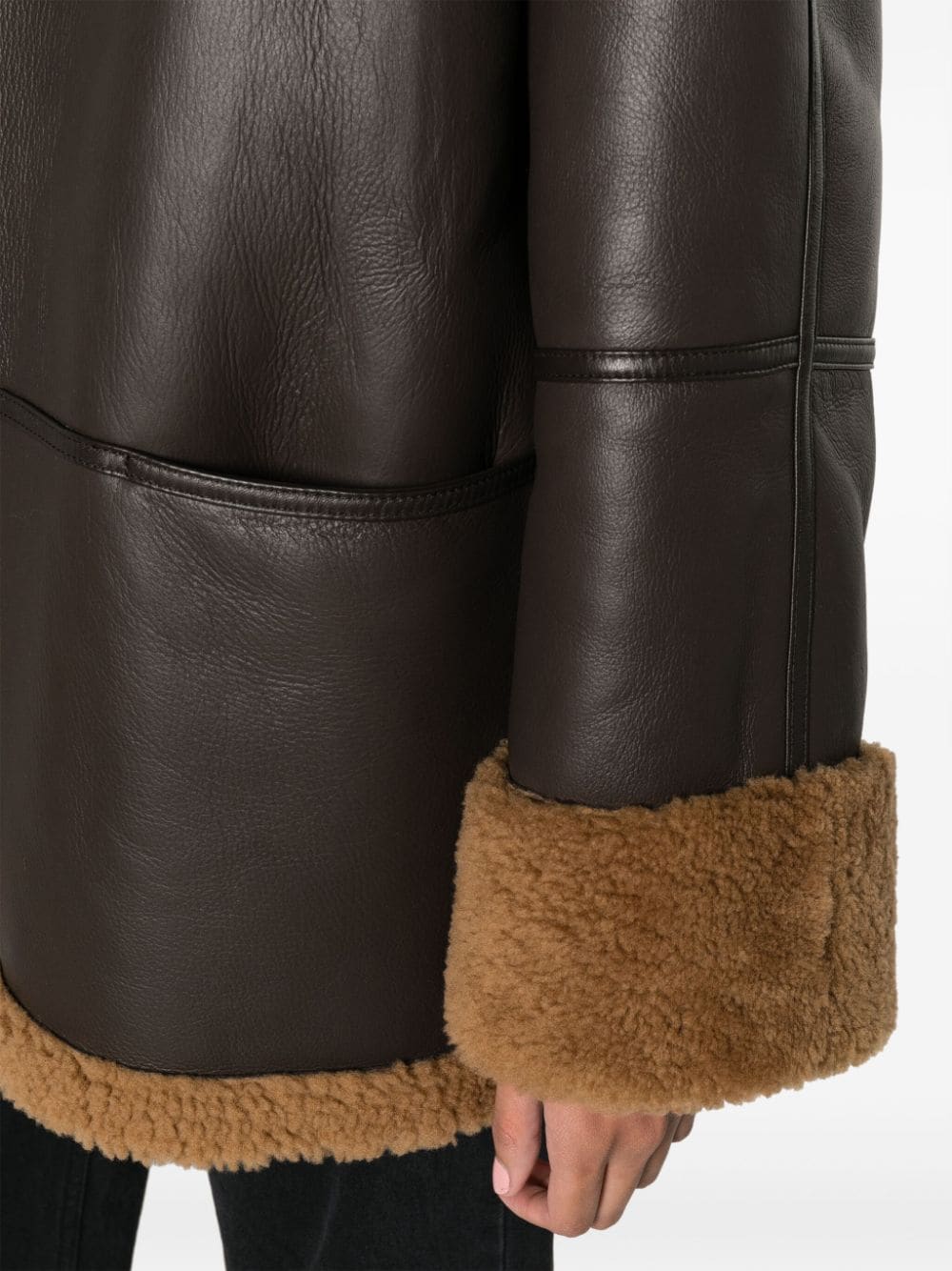 TOTEME Women Signature Shearling Jacket